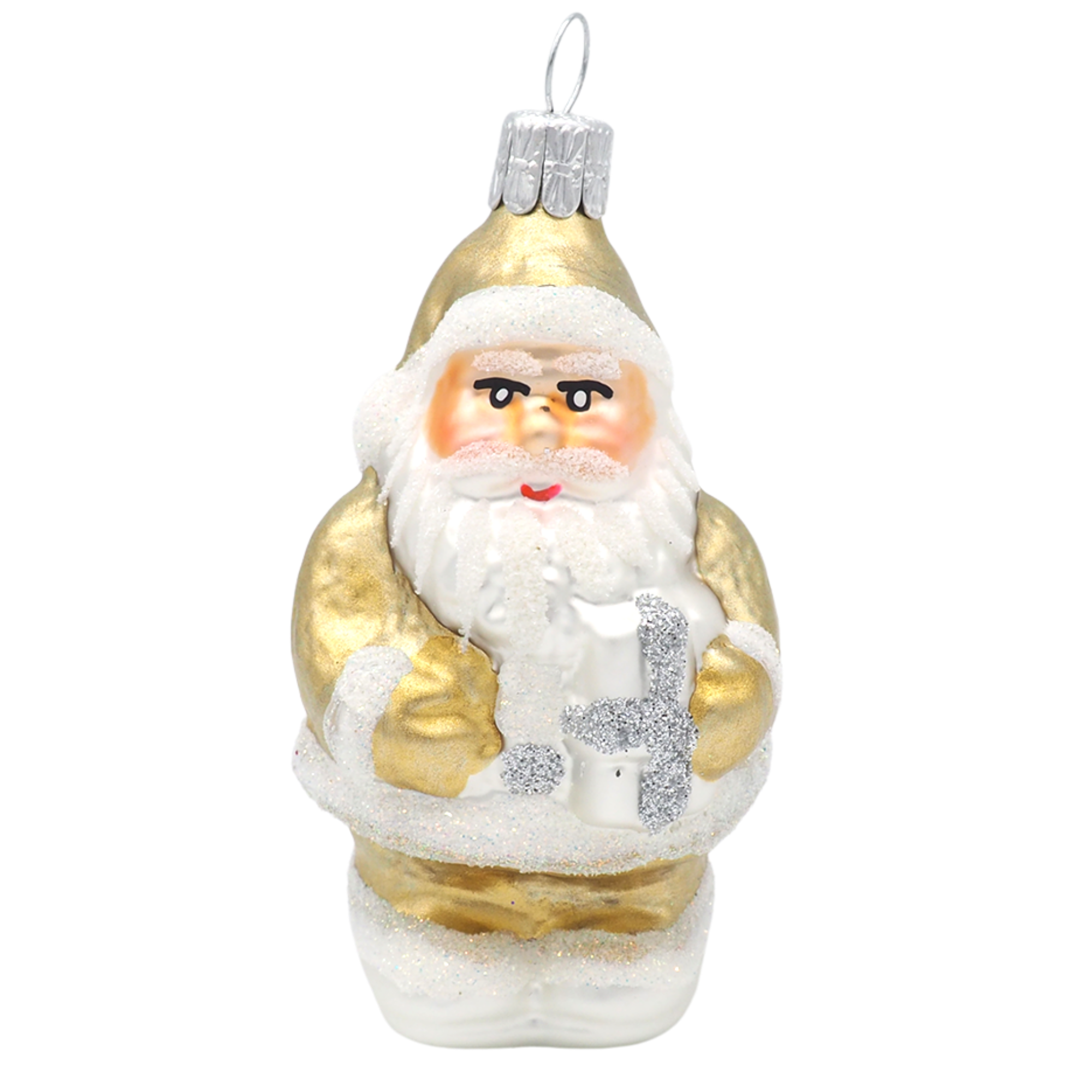 Weihnachtsform SANTA gold