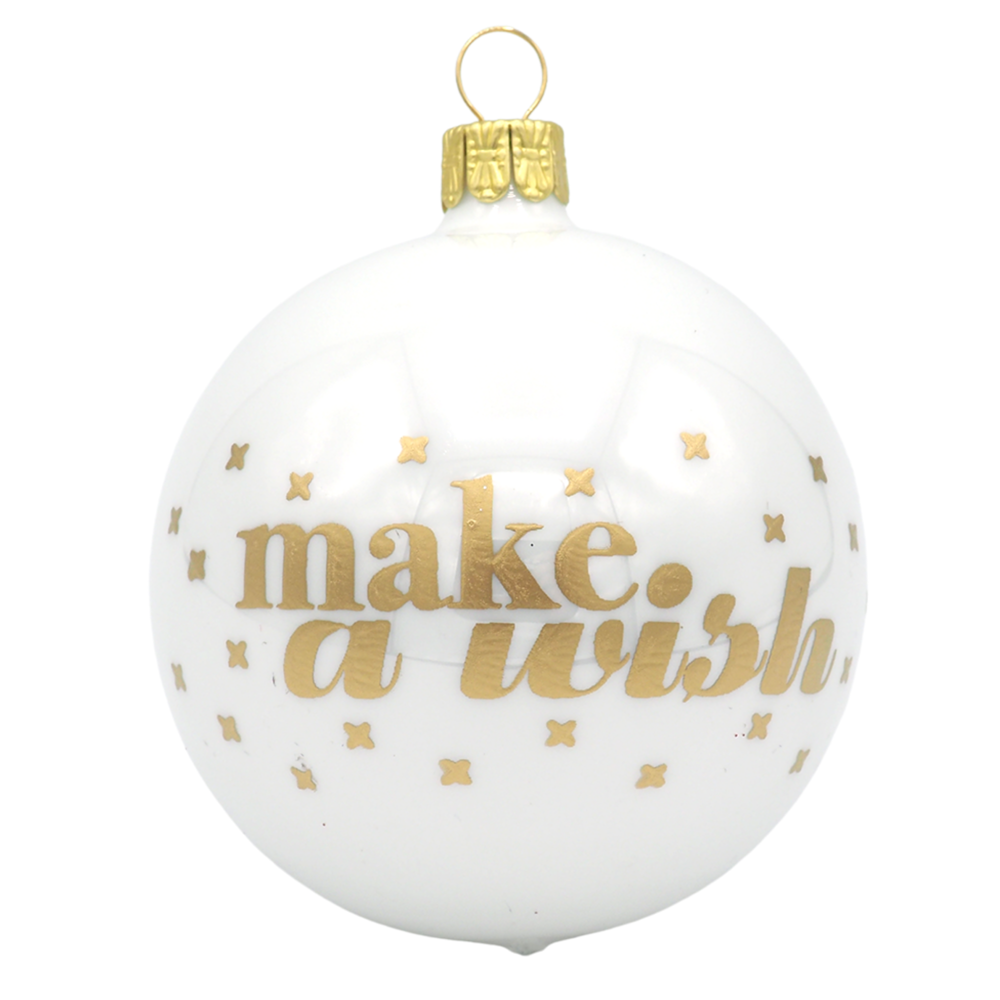 Glaskugel MAKE A WISH 7cm