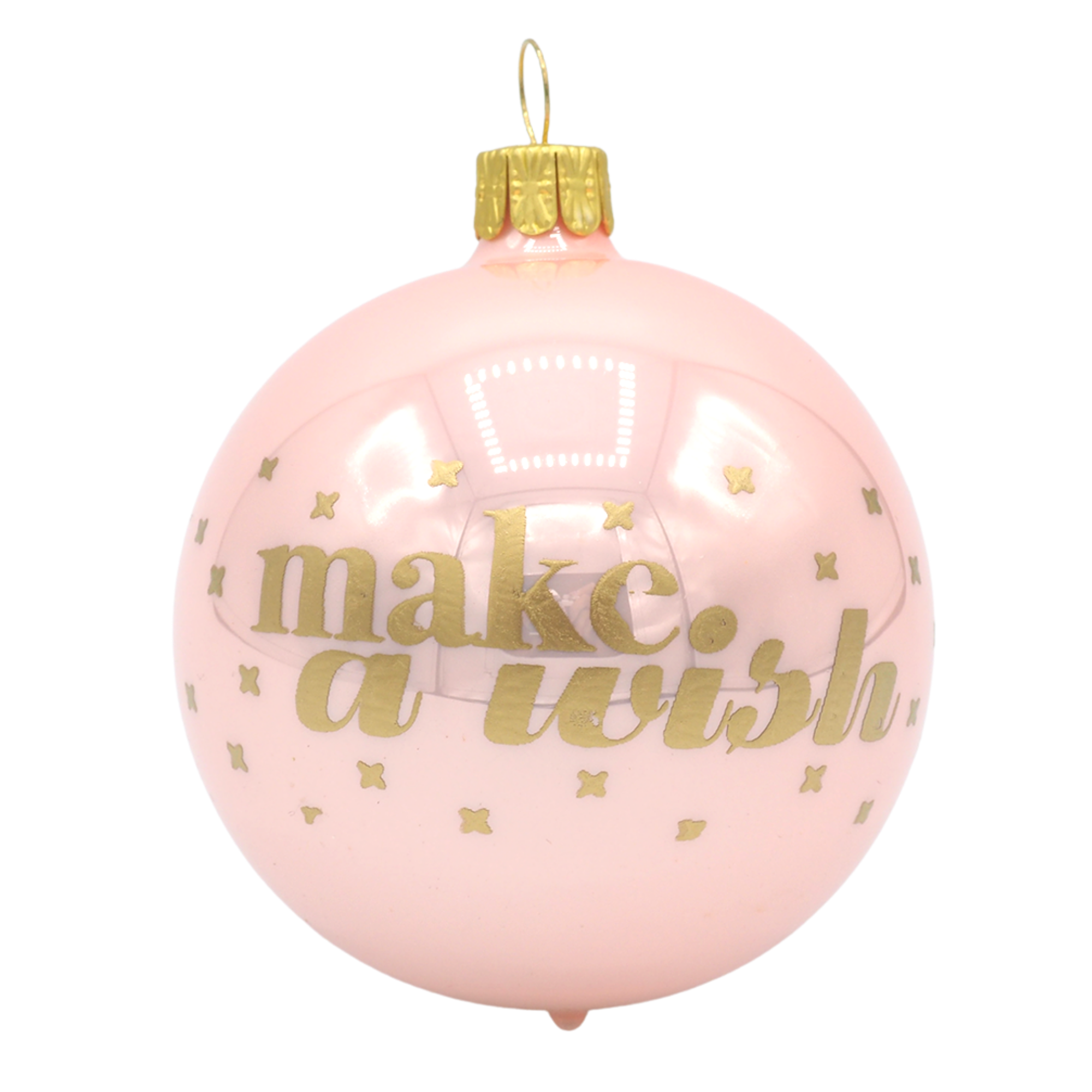 Glaskugel MAKE A WISH 7cm