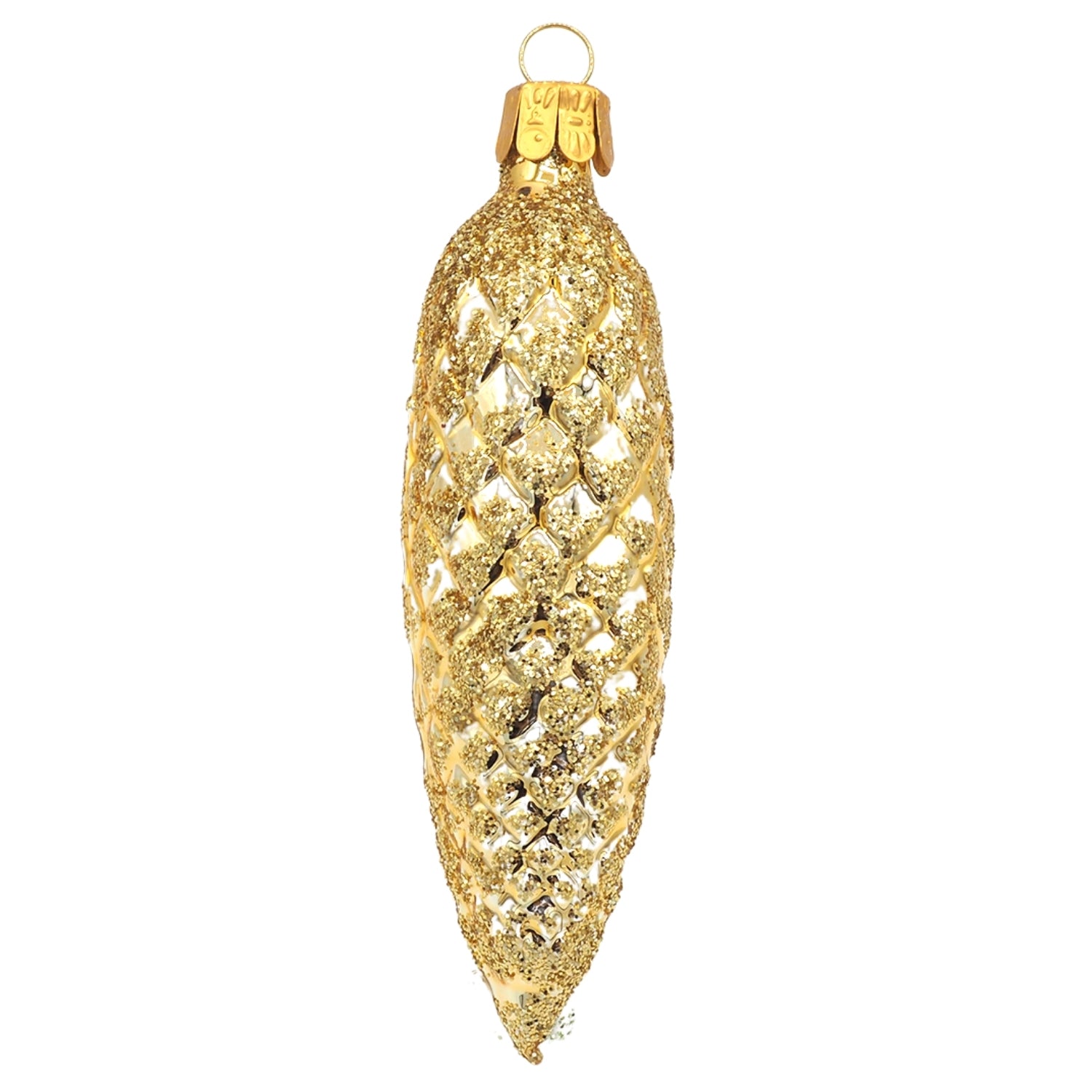 Tannenzapfen FICHTE gold