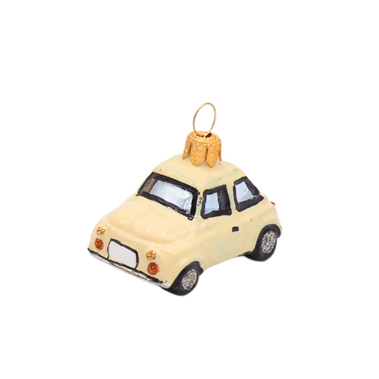 Weihnachtsform KLEINWAGEN creme