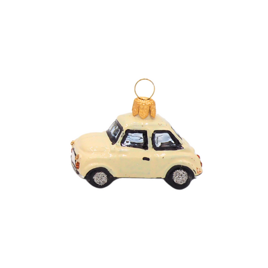 Weihnachtsform KLEINWAGEN creme