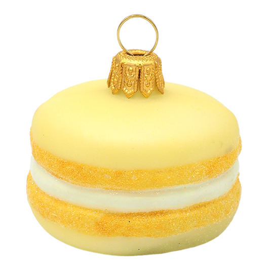 Weihnachtsform MACARON gelb