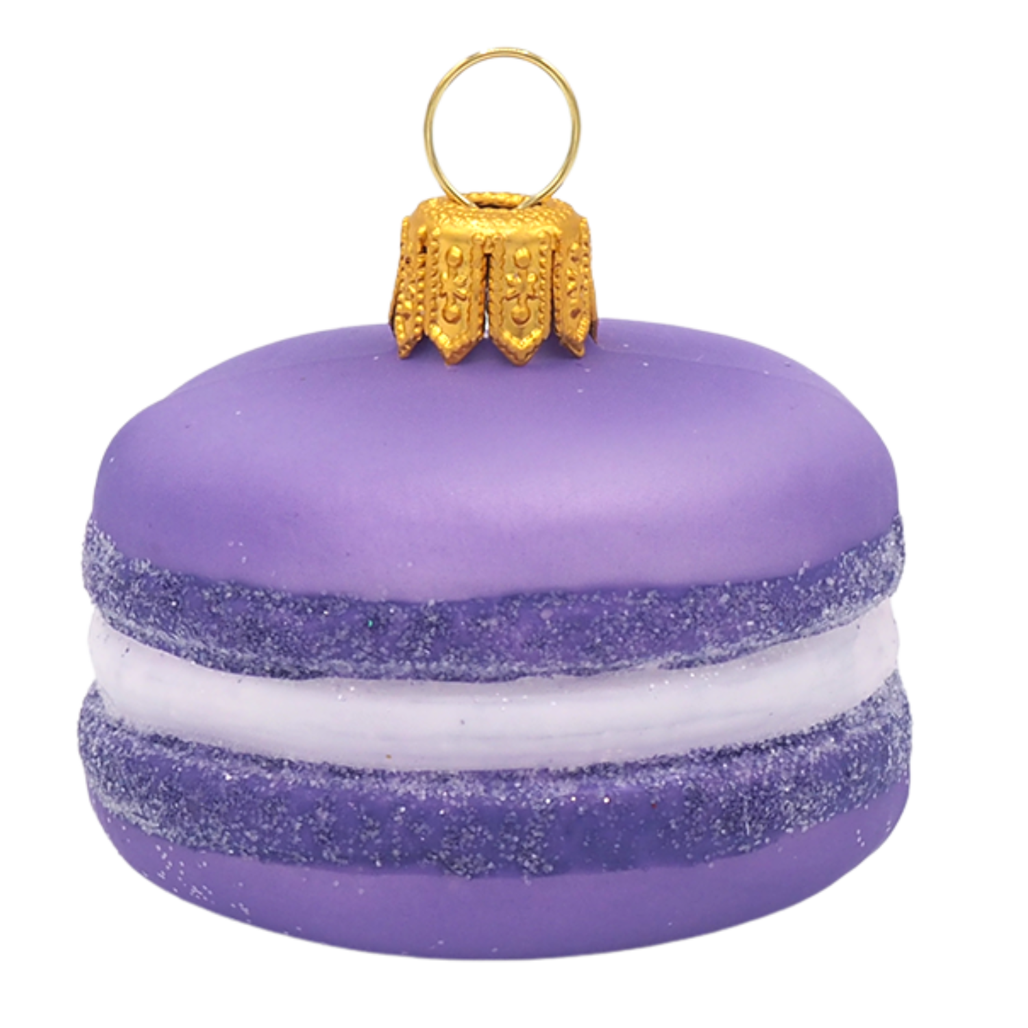 Weihnachtsform MACARON lila