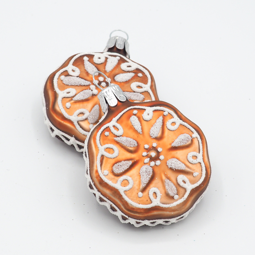Weihnachtsform GINGERBREAD runder Keks