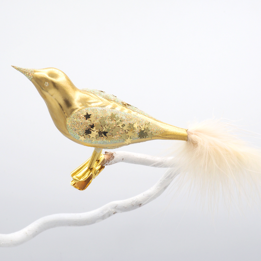 Glasvogel TWINKLE gold