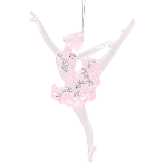 Acrylanhänger BALLERINA klar