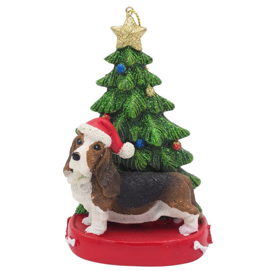 Acrylanhänger BASSET mit Tanne