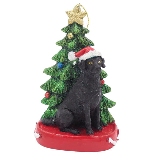 Acrylanhänger LABRADOR mit Tanne