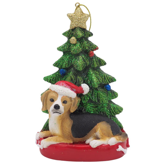 Acrylanhänger BEAGLE mit Tanne