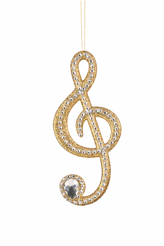 Musiknote Gold · Anhänger
