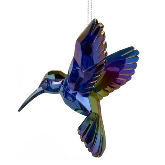 Acrylanhänger KOLIBRI dunkelblau