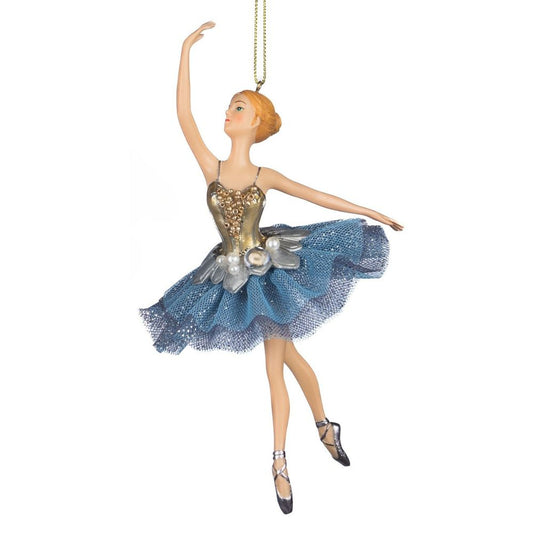 Goodwill Ballerina Blau Silber Effacé