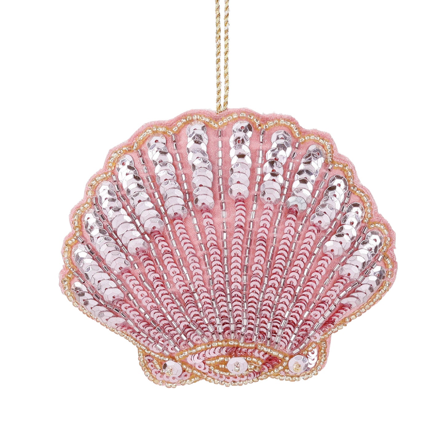 Muschel Rosé · Stoff & Perle