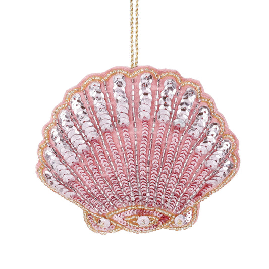 Muschel Rosé · Stoff & Perle