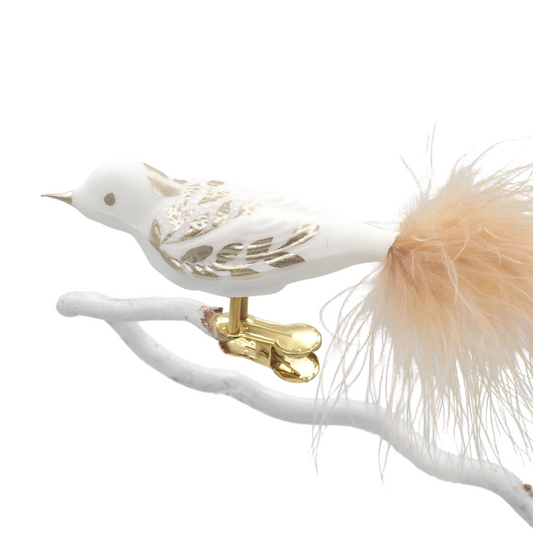 Glasvogel CAMILLE weiss