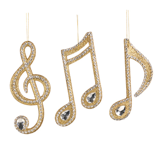 Musiknote Gold · Anhänger