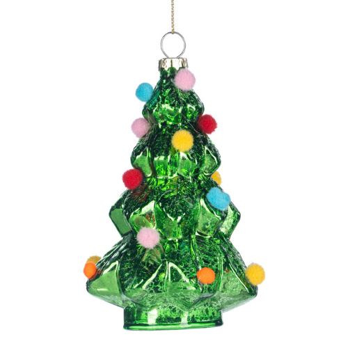 Tannenbaum mit PomPoms