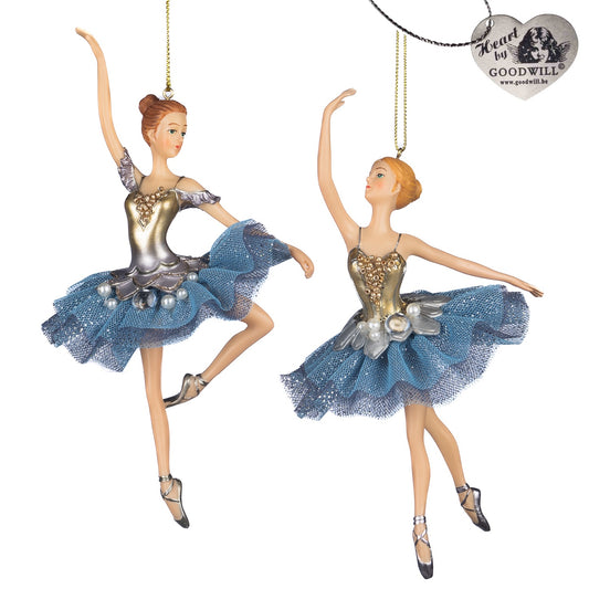 Goodwill Ballerina Blau Silber