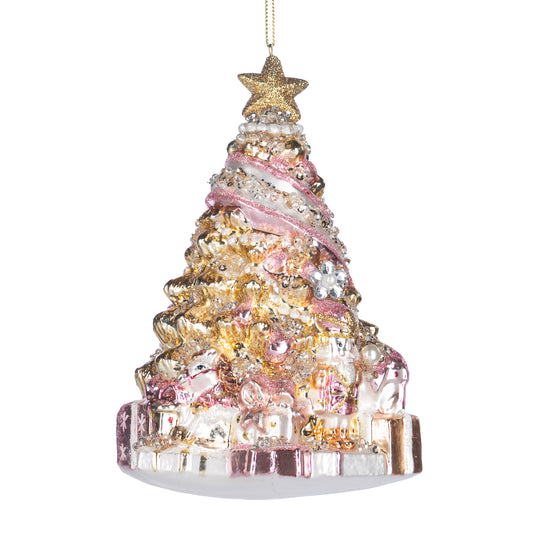 Tannenbaum rosa